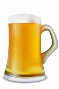 calories in beer cider lager